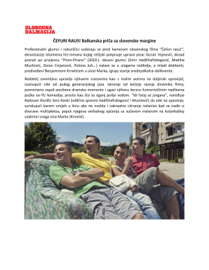 Slobodna Dalmacija - O filmu