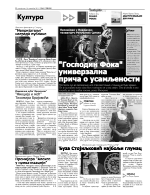 Glas Srpske 14-11-2011