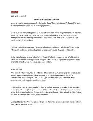 Vreme 29-10-2015