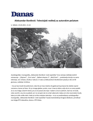 Danas 25-05-2021