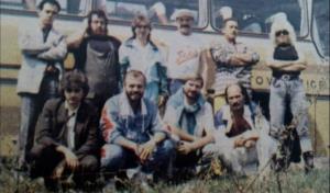 Sa snimanja filma Hajde da se volimo 1987