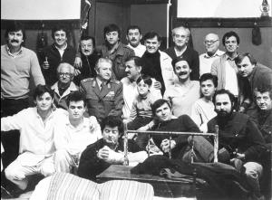 Sa snimanja filma Igmanski marš (1983)