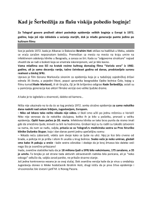 Portal TELEGRAF - O Variola veri