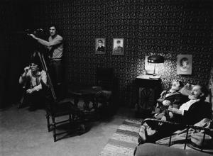 Ivica Rajković na snimanju filma Zlatka Boureka Ventriloque (1977)