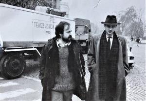 reditelj Kiril Canevski i Lazar Ristovski, Jazol (1985)