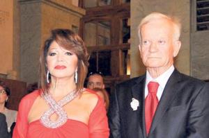 Režiser Milan Bilbija sa suprugom Nedom Ukraden