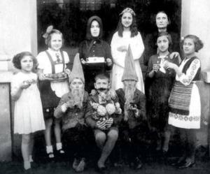 Mira Banjac kao djevojčica
