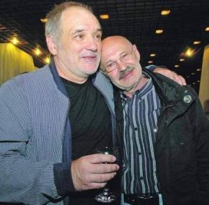 Mustafa Nadarević i Đorđe Balašević
