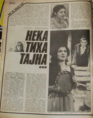 Isječak novina - Milena Dapčević