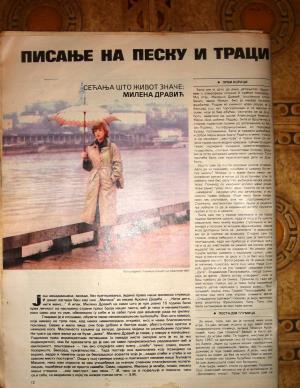 Isječak novina - Milena Dravić 3