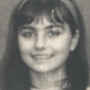 Ljiljana Blagojević kao devetogodišnjakinja