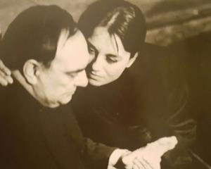 Bata Stojković i Ljiljana Blagojević u prestavi Đeneral Nedić