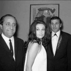 Saša Petrović, Olivera Katarina i Bata Živojinović, premijera Skupljači perja (1967) 1
