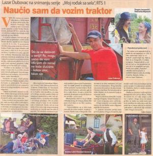 Isječak novina - Moj rođak sa sela 6