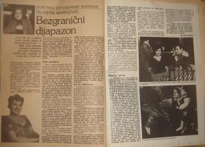 Isječak novina - Olivera Marković 2