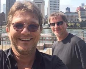 Dragan Bjelogrlić i Žarko Laušević