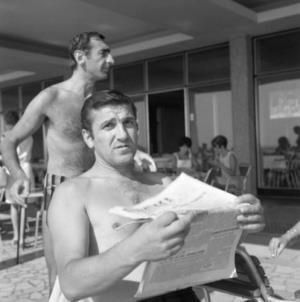1970 u Puli sa B.Živojinovićem