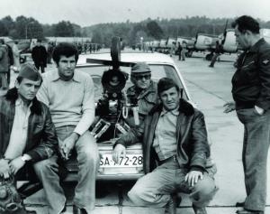 Sa snimanja filma Partizanska eskadrila