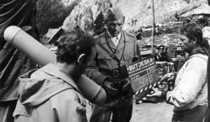 Na snimanju filma Sutjeska (1973)