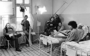 Sa snimanja filma Kako sam sistematski uništen od idiota (1983)