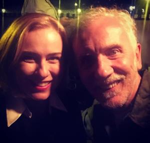 Bojana Maljević i režiser Vladimir Blaževski, FIlmski susreti u Nišu 2018.
