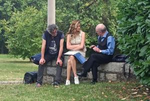 Milan Karadžić, Nina Janković i Bora Nenić