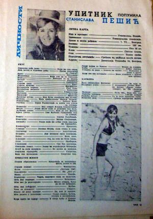Isječak novina - Stanislava Pešić 4