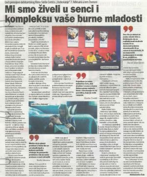 Isječak novina - Usekovanje 3
