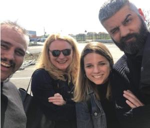 Aref Zaabi, Slobodanka Radun, Jelena Gavrilović i Gvozden Đurić