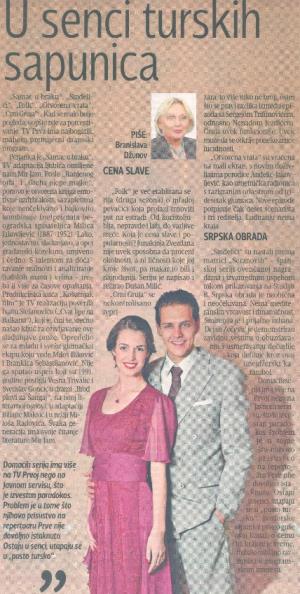 Isječak novina - Samac u braku 4