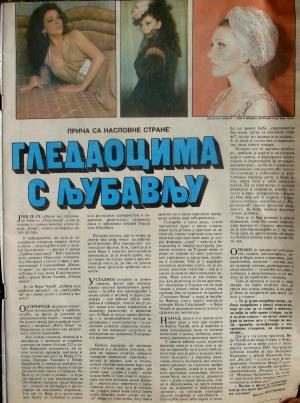 Isječak novina - Vera Čukić 1