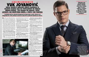 Isječak novina - Vuk Jovanović
