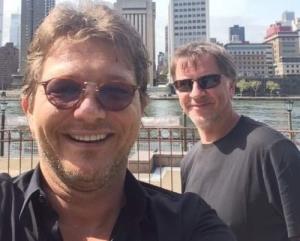 Dragan Bjelogrlić i Žarko Laušević