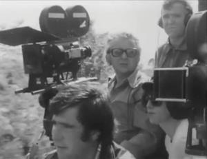 Snimatelj Dragan Resner na snimanju filma Partizanska eksadrila (1979)
