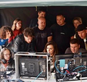 Sa snimanja filma Stravično (2024)