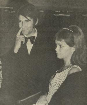 Ljubiša Samardžić i Neda Arnerić, premijera filma Bitka na Neretvi, Sarajevo, Decembar 1969