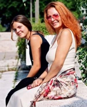 Tanja Bošković sa ćerkom Lanom Karaklajić