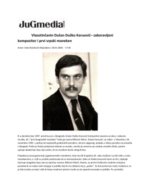 Portal JUGMEDIA - o Dušanu Karuoviću 2