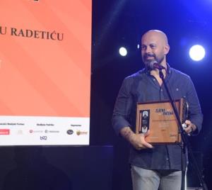 Dragan Radetić, nagrada za kameru, serija Kosti, FEDIS (2021)