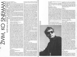 Isječak Novina 1991 - Boštjan Hladnik