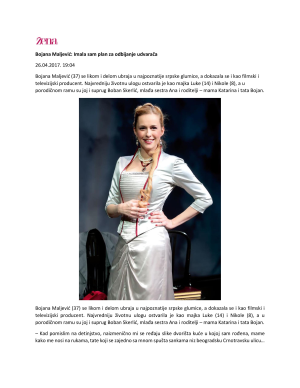 ŽENA BLIC - Imala sam plan za odbijanje udvarača