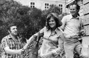 Bata Živojinović, Ružica Sokić i Boris Buzančić, Pula (1973)