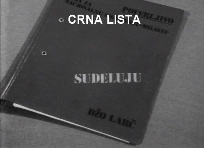 CRNA LISTA
