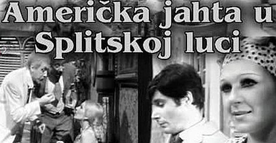 AMERIČKA JAHTA U SPLITSKOJ LUCI