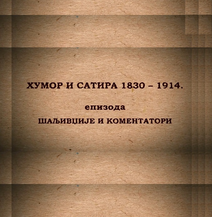 HUMOR I SATIRA 1830-1914